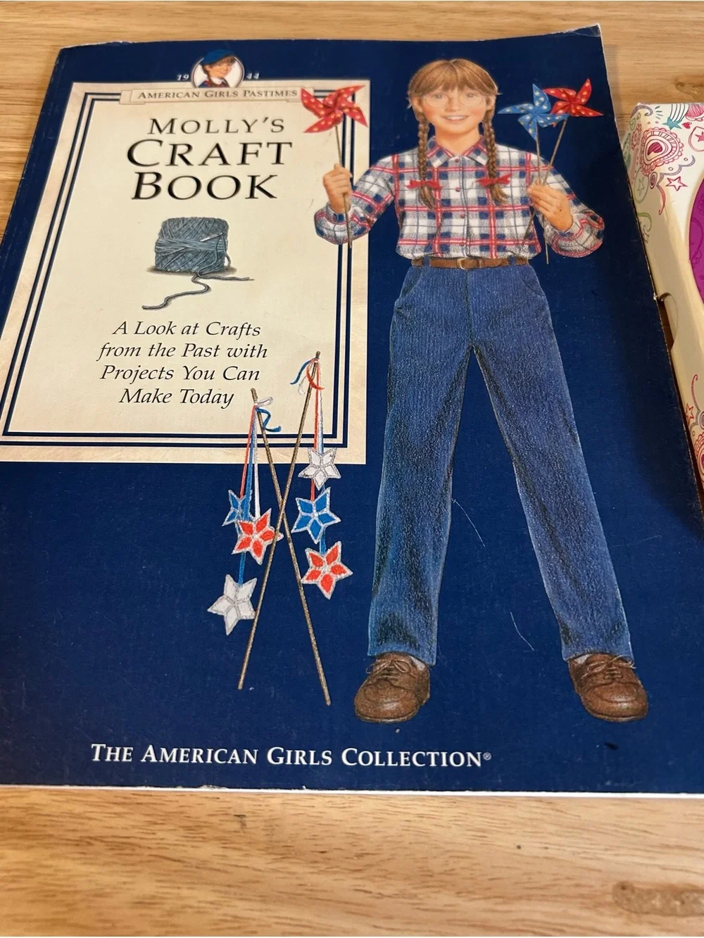 American Girl Doll Activity Bundle - Vintage Molly Craft Book & Truly Me Game